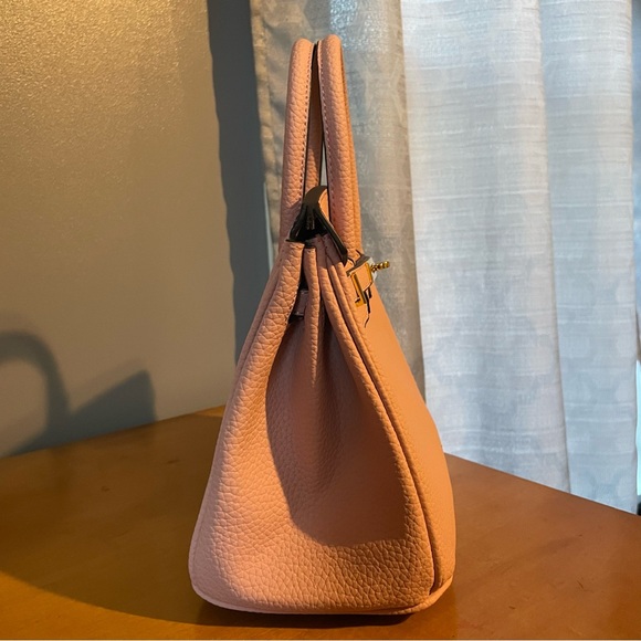 Genuine Leather Top Handle Bag - Picture 6 of 12